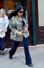 SALMA HAYEK Leaves Greenwich Hotel in New York 06/04/2019