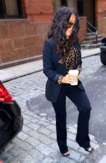 SALMA HAYEK Out in New York 06/03/2019