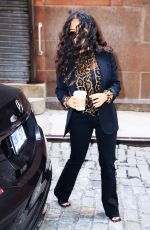 SALMA HAYEK Out in New York 06/03/2019
