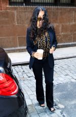 SALMA HAYEK Out in New York 06/03/2019