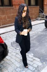 SALMA HAYEK Out in New York 06/03/2019