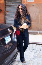 SALMA HAYEK Out in New York 06/03/2019