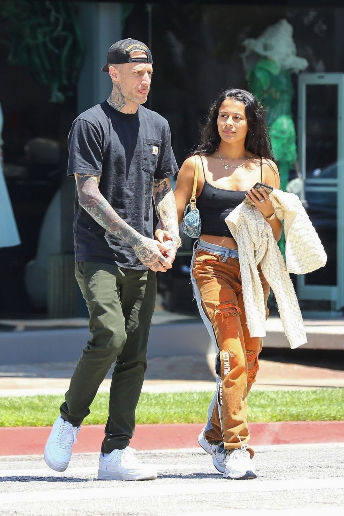 SAMI MIROand Michael Voltaggio Out and About in Los Angeles 06/28/2019.