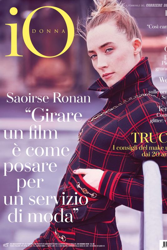 SAOIRSE RONAN in Io Donna Del Corriere Della Sera, June 2019