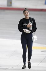 SARA SAMPAIO Out for Lunch after Gym in Los Angeles 06/24/2019