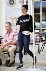 SARA SAMPAIO Out for Lunch after Gym in Los Angeles 06/24/2019