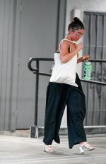 SARAH HYLAND Leaves a Cryotherapy Session in Studio City 06/12/2019