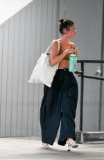 SARAH HYLAND Leaves a Cryotherapy Session in Studio City 06/12/2019