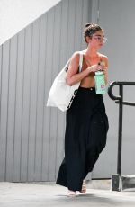 SARAH HYLAND Leaves a Cryotherapy Session in Studio City 06/12/2019