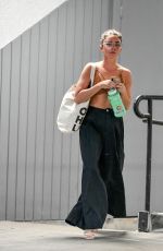 SARAH HYLAND Leaves a Cryotherapy Session in Studio City 06/12/2019