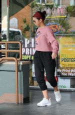 SARAH HYLAND Out and About in Studio City 06/26/2019