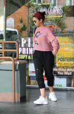 SARAH HYLAND Out and About in Studio City 06/26/2019