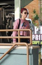 SARAH HYLAND Out and About in Studio City 06/26/2019