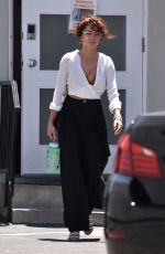 SARAH HYLAND Out in Los Angeles 06/10/2019