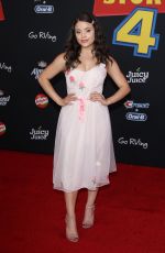 SARAH JEFFERY at Toy Story 4 Premiere in Los Angeles 06/11/2019
