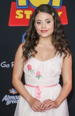 SARAH JEFFERY at Toy Story 4 Premiere in Los Angeles 06/11/2019