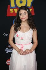 SARAH JEFFERY at Toy Story 4 Premiere in Los Angeles 06/11/2019