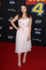 SARAH JEFFERY at Toy Story 4 Premiere in Los Angeles 06/11/2019