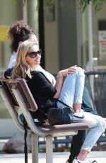 SARAH MICHELLE GELLAR at a Park in Pacific Palisades 06/14/2019
