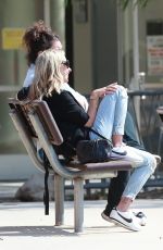 SARAH MICHELLE GELLAR at a Park in Pacific Palisades 06/14/2019