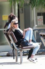 SARAH MICHELLE GELLAR at a Park in Pacific Palisades 06/14/2019