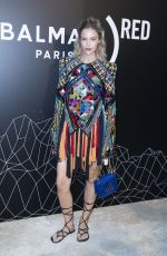 SASHA LUSS at Balmain Homme Fashion Show 2020 in Paris 06/21/2019