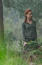 SCARLETT JOHANSSON on the Set of Black Widow at Pinewoods Studios 06/05/2019