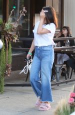 SELENA GOMEZ Arrives at Mercado Restaurant in Studio City 06/14/2019