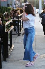 SELENA GOMEZ Arrives at Mercado Restaurant in Studio City 06/14/2019