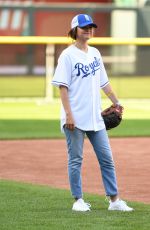 SELENA GOMEZ at Big Slick 2019 Softball Game in Kansas City 06/07/2019