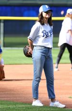 SELENA GOMEZ at Big Slick 2019 Softball Game in Kansas City 06/07/2019