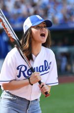 SELENA GOMEZ at Big Slick 2019 Softball Game in Kansas City 06/07/2019