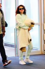 SELENA GOMEZ at JFK Airport in New York 06/12/2019