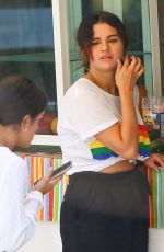 SELENA GOMEZ Buys Fruit in Punta De Mita 06/30/2019