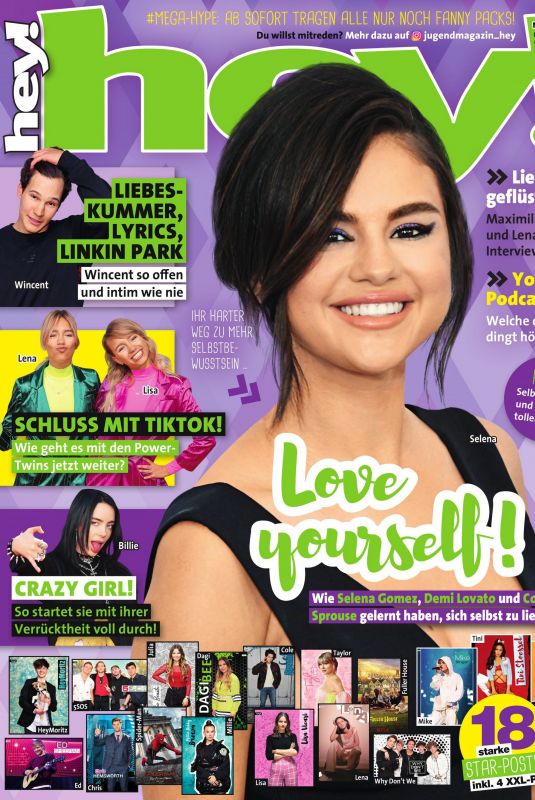 SELENA GOMEZ in Hey! Magazine, July 2019