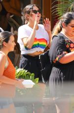 SELENA GOMEZ Out Shopping at Sayulita Vilage in Punta De Mita 06/30/2019