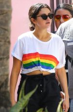 SELENA GOMEZ Out Shopping at Sayulita Vilage in Punta De Mita 06/30/2019