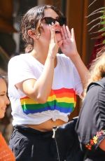 SELENA GOMEZ Out Shopping at Sayulita Vilage in Punta De Mita 06/30/2019