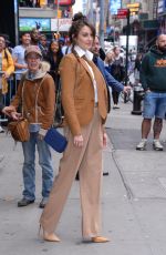 SHAILENE WOODLEY Arrives at Good Morning America in New York 06/11/2019