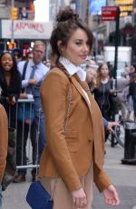 SHAILENE WOODLEY Arrives at Good Morning America in New York 06/11/2019