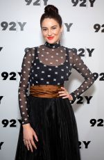 SHAILENE WOODLEY at In Conversation with Carolyn Kylstra at 92Y in New York 06/10/2019