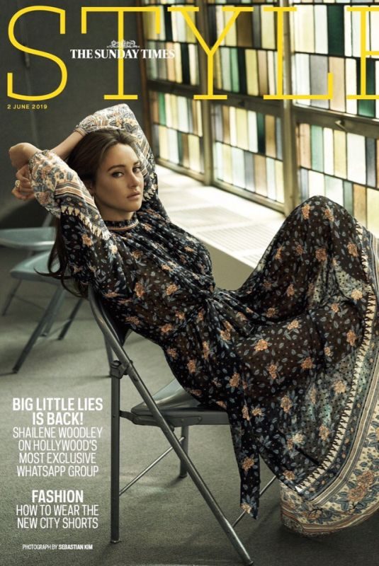 SHAILENE WOODLEY for Sunday Times Style, June 2019