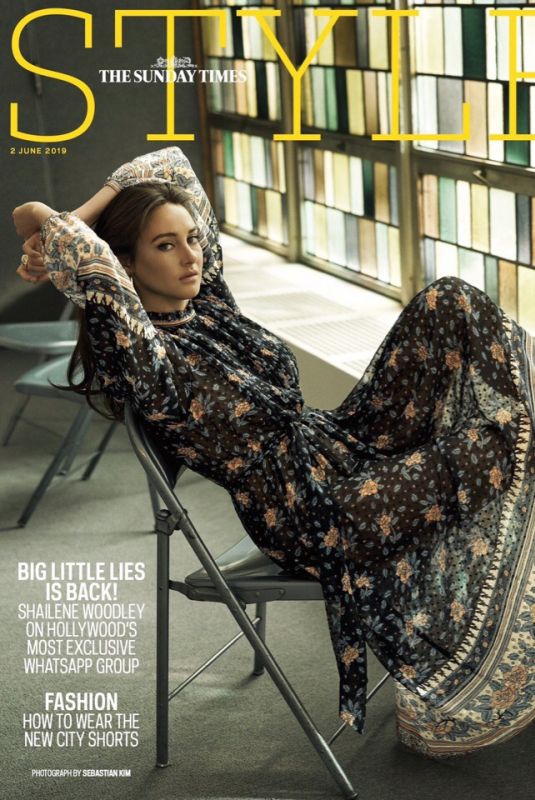 SHAILENE WOODLEY for Sunday Times Style, June 2019