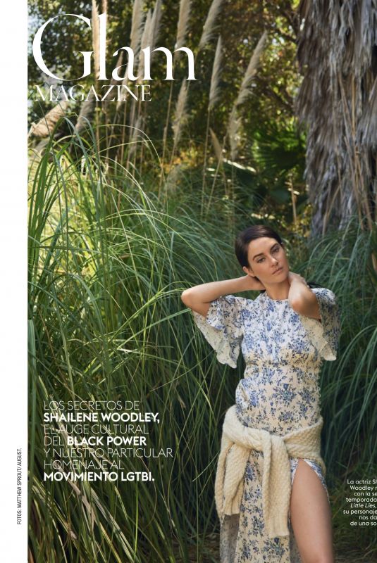 SHAILENE WOODLEY in Glamour Magazine, Spain July 2019