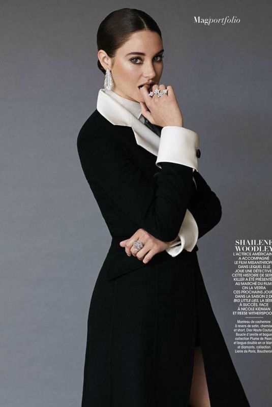 SHAILENE WOODLEY in Madame Figaro, June 2019
