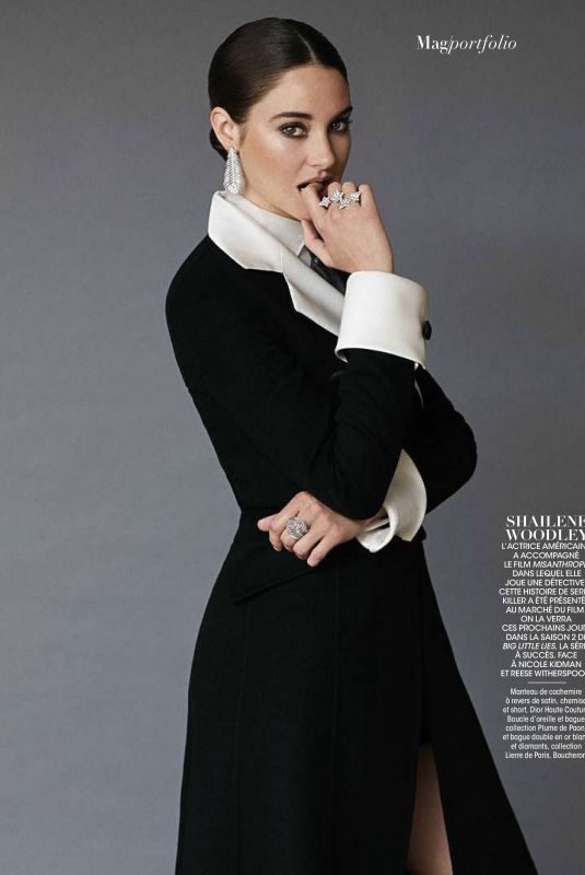 SHAILENE WOODLEY in Madame Figaro Magazine, June 2019
