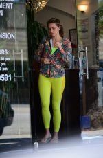SHANTEL VANSANTEN Leaves a Nail Salon in Studio City 06/19/2019
