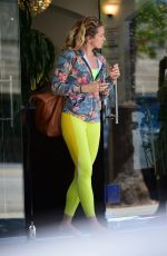 SHANTEL VANSANTEN Leaves a Nail Salon in Studio City 06/19/2019