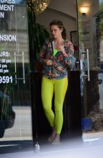 SHANTEL VANSANTEN Leaves a Nail Salon in Studio City 06/19/2019