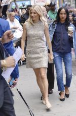 SIENNA MILLER Arrives at Good Morning America in New York 06/05/2019